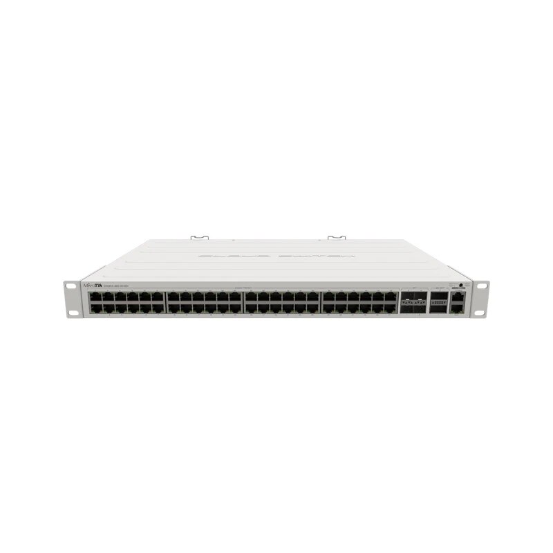 MikroTik CRS354-48G-4S+2Q+RM Switch 48x10/100/1000 Ethernet ports, 4x10G SFP+ ports, RouterOS / SwitchOS